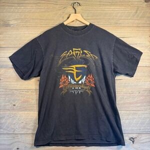 Vintage 90s Giant Tag Eagles Hell Freezes Over Rock Band Faded T-Shirt
